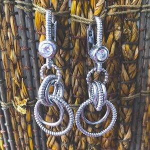 Sexy classy Judith Ripka earrings.